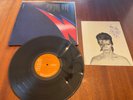 DAVID BOWIE Aladdin Sane UK LP FIRST PRESS Gatefold FAN CLUB CARD Lyric Inner