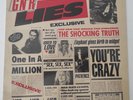GUNS N' ROSES - Gn'R Lies - LP Vinyl 1988 VG+ Cover VG Condition