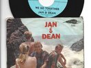 DOOWOP TEEN 45 - w/ PIC SLEEVE - JAN & DEAN - WE GO TOGETHER - HEAR - 1960 DORE