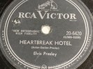 Heartbreak Hotel / I was the one Elvis Presley 78 rpm record Rare Canadian Press