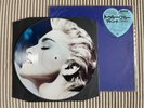 Madonna True Blue Picture Disc LP Vinyl Hong Kong 1986 Hype Sticker