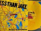 *SEALED* Less Than Jake - Borders & Boundaries YELLOW MARBLE color vinyl record