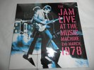 the jam  live at the music machine 1978 records  vinyl new sealed mod 12