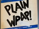 PLAIN WRAP Original Music For A Generic World vinyl LP Insert RARE PUNK Enigma