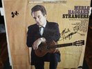 Merle Haggard Signed Autographed LP Strangers His first album Capitol Records