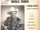 Merle Travis - The Guitar Player presented by Wakely, LP, Autogaphed  ext RARE.