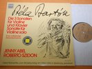 Jenny Abel Szidon Bartok Complete Violin Sonatas German Harmonia Mundi 2LP NM