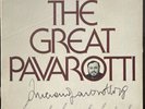 The great LUCIANO PAVAROTTI signed/autographed Imported UK LP Vinyl Mint Condish