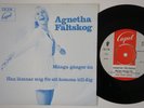 ABBA / AGNETHA FÄLTSKOG Många Gånger Än RARE M- 1970 Sweden 45 swedish girl HEAR