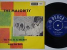 THE MAJORITY Ring The Bells  Sweden 45 UK psych garage KINKS tune HEAR