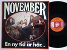NOVEMBER En Ny Tid Är Här RARE '70 swedish heavy psych LP metal prog Sweden HEAR