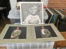 david bowie toy double lp with etched vinyl opened but not played