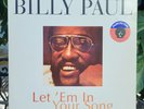 Rare MAXI 33 ⅓ PROMO  Billy Paul - Your Song / Let 'Em In - Fra 1986 - Média N.M