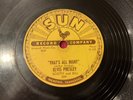 ELVIS PRESLEY That’s All Right SUN 209 78 rpm Record -First Pressing