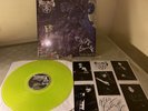 3x Signed Mike Browning Nocturnus The Key Vinyl LP Neon Color Green Colored