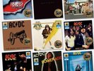 AC/DC 50TH ANNIVERSARY WALMART EXCLUSIVE BUNDLE. ALL GOLD VINYL