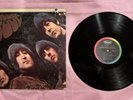 THE BEATLES “Rubber Soul” T2442 Orig. US Mono PROMO 1st Press VG LP/Damage Cover