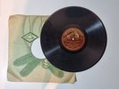 Schellack Platte PANZERLIED (OBS STÜRMT ODER SCHNEIT) - GERMAN WW2 MARSCH RARE