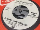NORTHERN SOUL 45 COLLINS AND COLLINS top of the stairs orig A&M PROMO