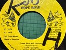 EARTH DISCIPLES Peace Love And Harmony 56 HOPE ROAD TUFF GONG DSR8725 JA 1979