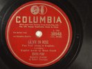 Edith Piaf - 78 RPM Columbia - La Vie En Rose L37