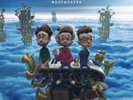 AJR Neotheater Clear with Blue Splatter (Vinyl)