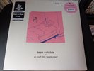 Teen Suicide DC Snuff Film / Waste Yrself Pink in Clear Vinyl 300/x Sealed