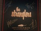 The Stranglers Fifty Years In Black Triple LP Live Ltd Edition Signed Vinyl Punk