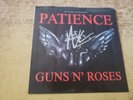 AXL ROSE HAND SIGNED 1980s VG++ Guns N' Roses Patience/ROCKET QUEEN 45