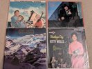 CHRISTMAS LP LOT: MERLE HAGGARD/KITTY WELLS/JOHN DENVER/DEAN MARTIN