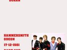 Duran Duran - Hammersmith Odeon 17-12-81 Part One 10
