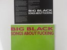 BIG BLACK - SONGS ABOUT FUCKING - TOUCH & GO LP vinyl steve albini NM