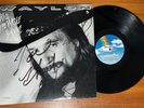 Waylon Jennings Will the Wolf Survive Vinyl LP Autographed Signed MCA5688