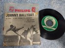 JOHNNY HALLYDAY : encart original 45t juke box373.205 ma guitare
