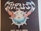 THRUST  1984  FIST HELD HIGH  ORIGINAL VINYL LP  HEAVY/POWER METAL  METAL BLADE