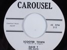 Doo Wop Teen 45 DAVE T Scooter Town CAROUSEL VG++ HEAR b