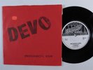 New Wave 45 DEVO Mechanical Man ELEVATOR VG+/VG++ uk ep picture sleeve HEAR b