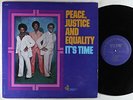 Peace, Justice And Equality - It's Time LP - Stone Gold