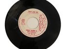 Rockabilly Jimmy Rabbit & the Karats on Southern Sound, Pushover/Wait & See VG+