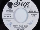 R&B Rocker 45 MEL SMITH & THE NIGHT RIDERS Pretty Plaid Skirt SUE VG+ HEAR b