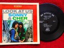 SONNY & CHER    LOOK AT US     1965 JUKEBOX EP