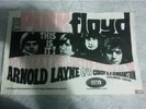 Pink Floyd Original Arnold Layne Poster 1967