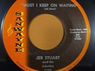 45rpm by Jeb Stuart & Jebettes - MUST I KEEP ON WAITING / JEANIE, JEANIE