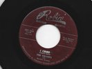 DOOWOP  R&B  45  - VELVETS  -  I CRIED   /   TELL HER  - HEAR  - 1954 RED ROBIN