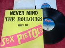 Sex Pistols Never Mind The Bollocks 1st Press Poster Submission 7 Single 1977