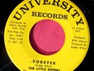 THE LITTLE DIPPERS - Forever - super clean 45 rpm - University 210 / 211