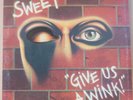 SWEET - GIVE US A WINK  - Vinyl LP - RCA Victor - 1976 - VG FREE POSTAGE (1841)