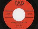 KELLY TROY - You're Lucky In Love / Rockaway Playland - Tad - Rare Doo Wop 45