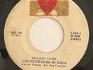 ORQUESTA CARIBE - LOS NEGROS DE MI RAZA / RARE SALSA GUAGUANCO 45 PUERTO RICO