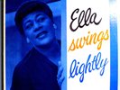 ELLA FITZGERALD SWINGS LIGHTLY RARE ORIG'59 VERVE LIVING FIDELITY STEREO LP MINT